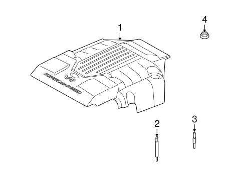 Range Rover Sport ENGINE APPEARANCE COVER