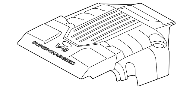 LBH500052 Деталь ENGINE COVER