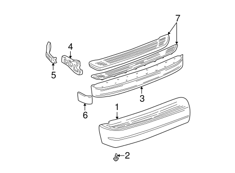 Safari BUMPER & COMPONENTS - REAR