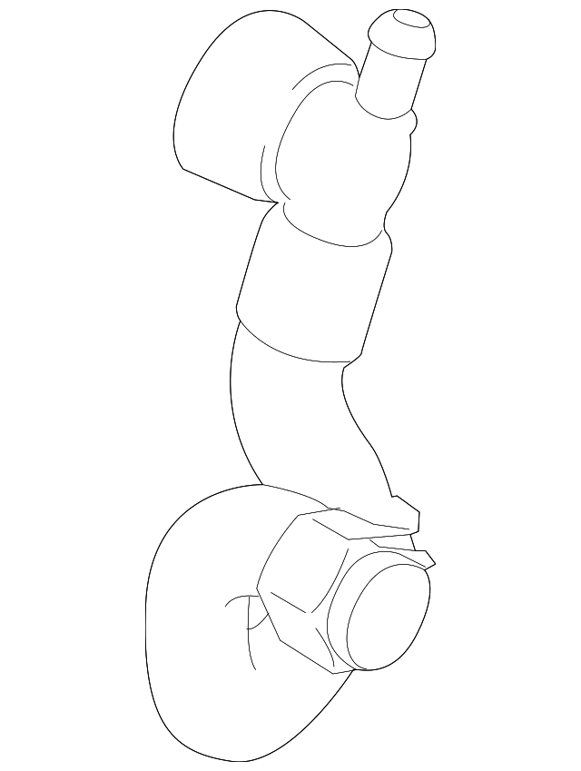 DV6Z-8286-B Деталь UPPER HOSE