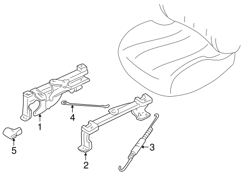Tracks & Components for 2005 Pontiac Sunfire #1