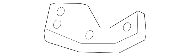 8A6Z-5444822-A Деталь HINGE REINF, RIGHT