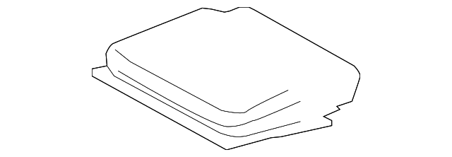 LR021404 Деталь CUSHION COVER, RIGHT