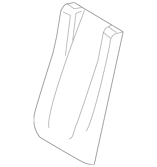 LR013351 Деталь SEAT BACK COVER, LEFT