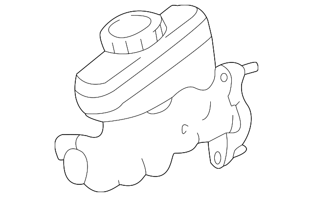 XR3Z2140AA Деталь MASTER CYLINDER