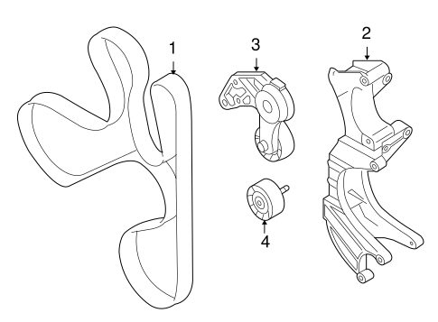 Cayenne BELTS & PULLEYS