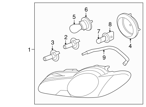 XF BULBS - CHASSIS 2