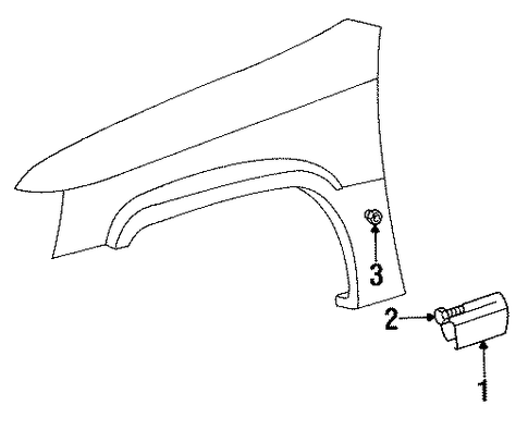 Grand Cherokee EXTERIOR TRIM - FENDER