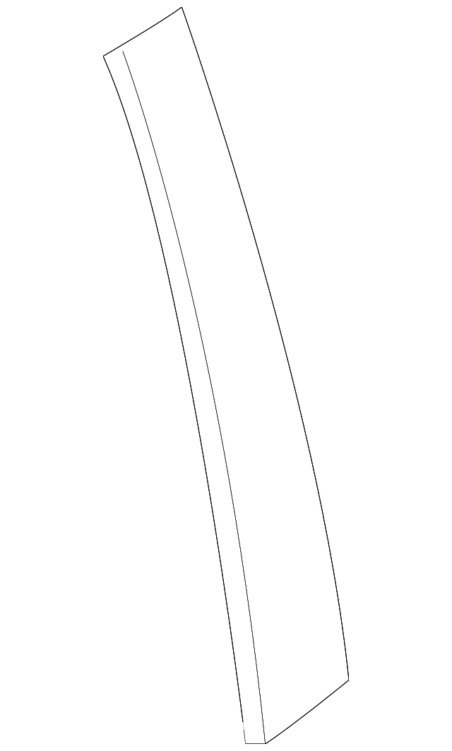 8S4Z-54255A34-AB Деталь APPLIQUE, RIGHT
