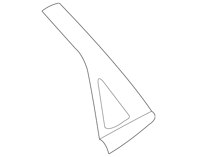 8S4Z-54255A63-AB Деталь APPLIQUE, LEFT