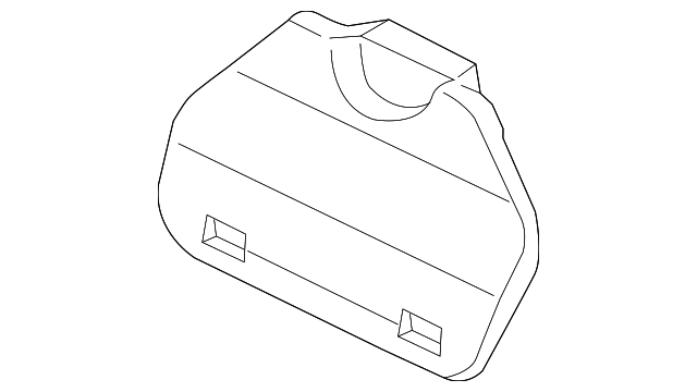 BK3Z-99611B90-DA LOWER TRIM, LEFT