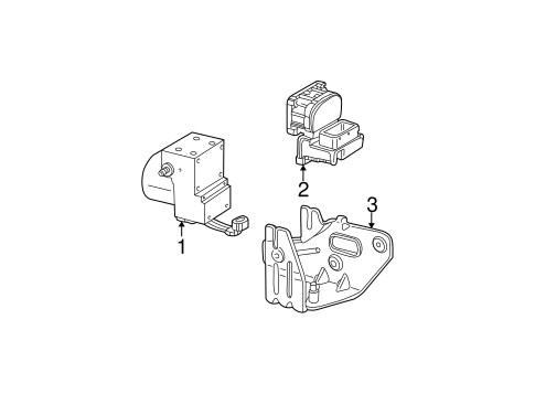 Brakes/Anti-Lock Brakes for 2001 Ford Taurus #2