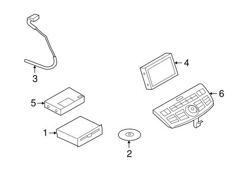 Global Positioning System for 2006 Infiniti M35 #0