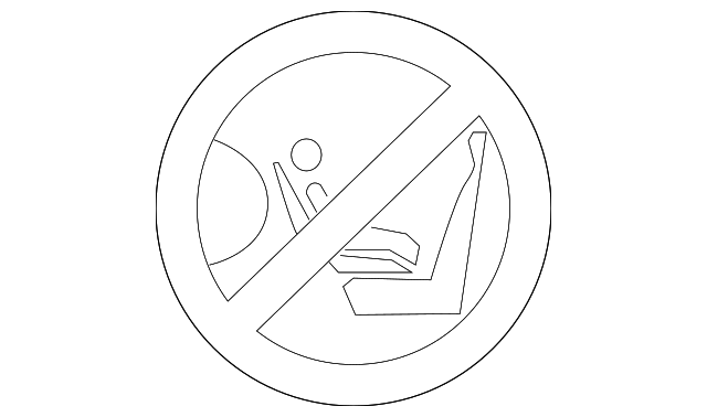 LR006002 Деталь AIR BAG LABEL