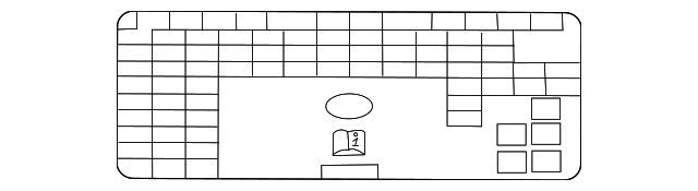 LR042649 Деталь FUSE BOX LABEL