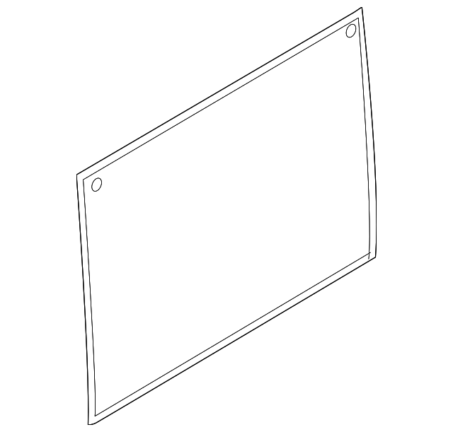 BK3Z6129710D Деталь FRONT GLASS, RIGHT