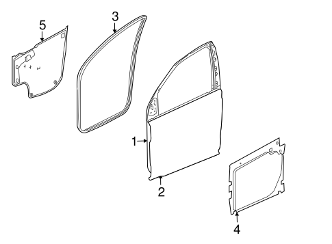 Vue DOOR & COMPONENTS