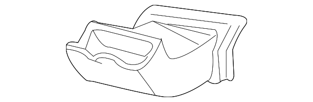 F4ZZ19B680A Деталь DUCT, RIGHT