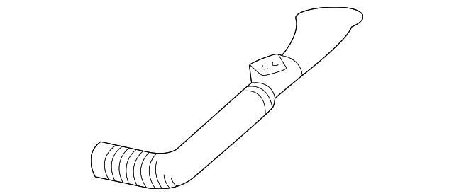 F4ZZ19E630BA Деталь DEFROSTER NOZZLE, RIGHT