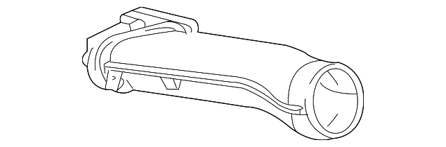 F4ZZ19B680B Деталь DUCT, LEFT