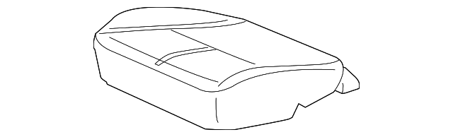 96840498 CUSHION COVER, RIGHT