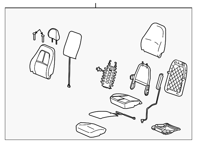 20760031 SEAT ASSY, LEFT