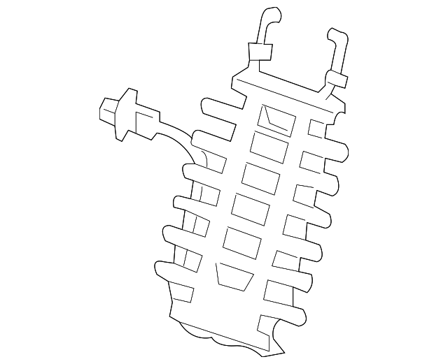 19210013 Деталь LUMBAR SUPPORT, LEFT