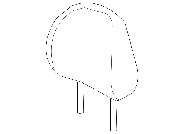 96839562 Деталь HEADREST, RIGHT