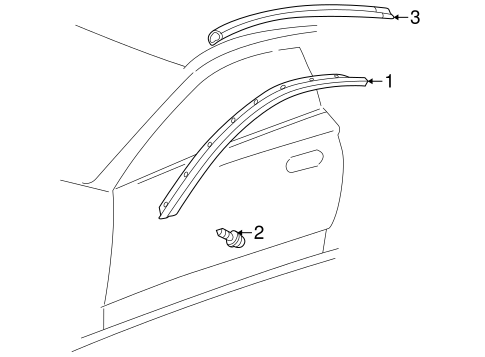 BODY/EXTERIOR TRIM - ROOF for 2002 Toyota Celica #1