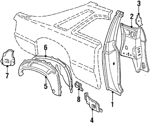 Mustang INNER COMPONENTS
