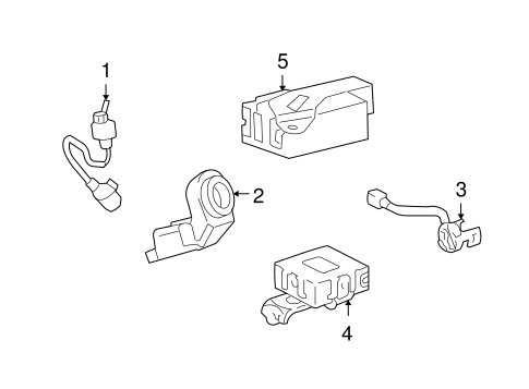 ELECTRICAL/ANTI-THEFT COMPONENTS for 2006 Toyota Highlander #1