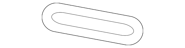 10435827 Деталь SPOILER GASKET, LEFT