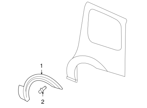 Montana EXTERIOR TRIM - SIDE PANEL