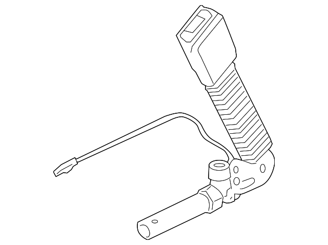 LR009289 Деталь BUCKLE, LEFT