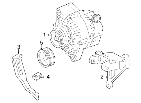 ELECTRICAL/ALTERNATOR for 1997 Toyota RAV4 #1