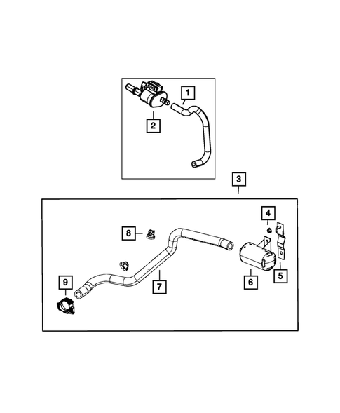 Emission Harness for 2022 Ram ProMaster 1500 #0