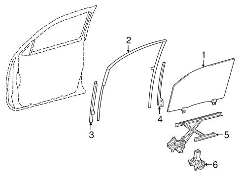 ELECTRICAL/REAR DOOR for 2016 Toyota Tacoma #1