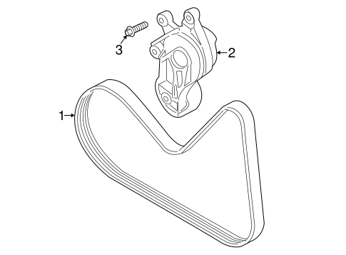 Belts & Pulleys for 2014 BMW 320i #0