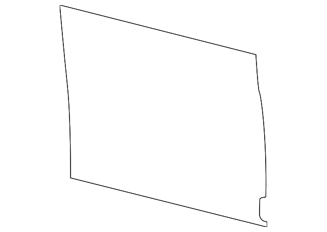 CK4Z-6142411-L Деталь REAR PANEL, LEFT