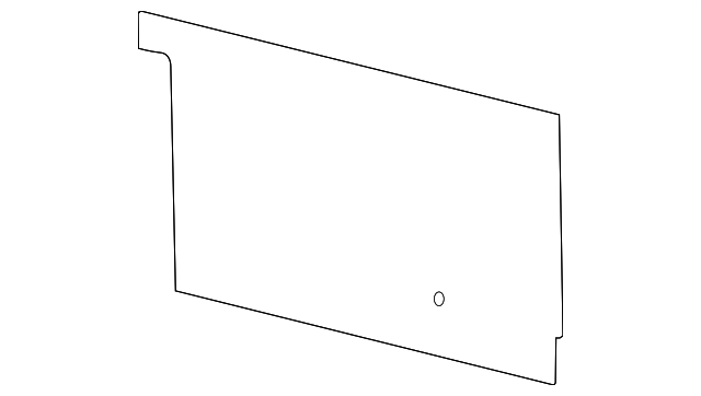CK4Z-6131113-AD Деталь LOWER TRIM, LEFT