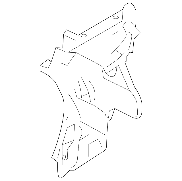 FR3Z-6346611-A Деталь SIDE SUPPORT, LEFT