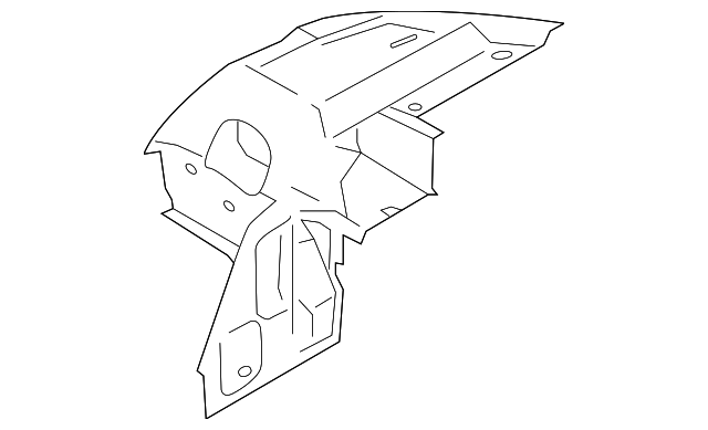 FR3Z-6346610-A Деталь SIDE SUPPORT, RIGHT