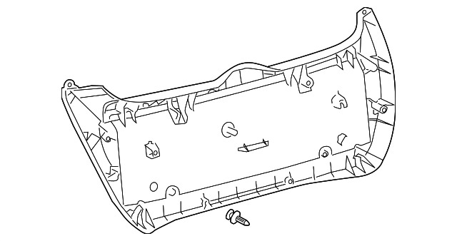 19184817 Деталь LOWER TRIM PANEL