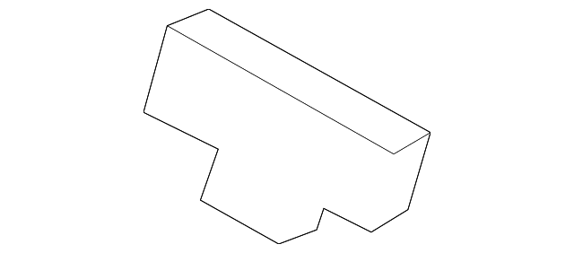 9A1Z-78610B62-A Деталь DAMPER, LEFT