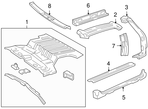 Jimmy INTERIOR TRIM - REAR BODY