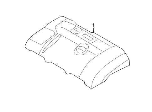 V60 ENGINE APPEARANCE COVER