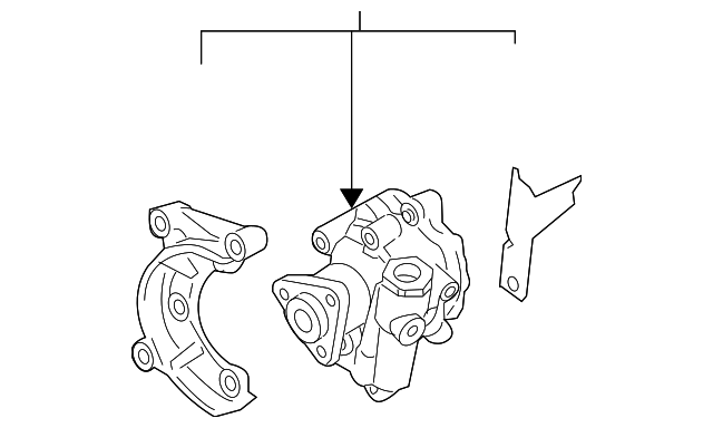 955-314-050-11 Деталь POWER STEERING PUMP
