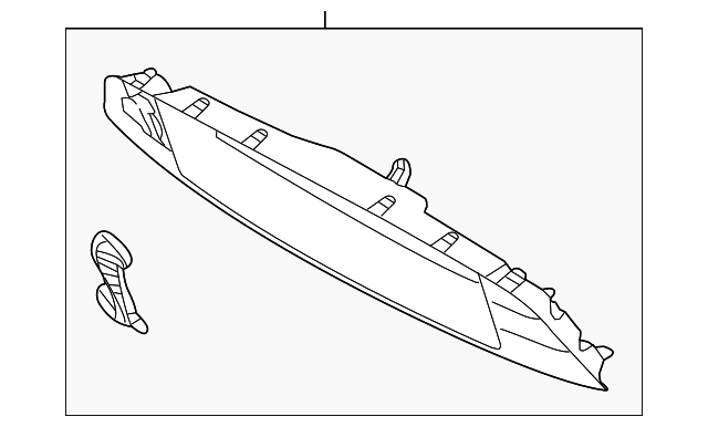 DR3Z-8200-AA Деталь GRILLE