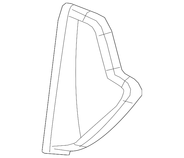 22878630 Деталь SIDE COVER, RIGHT