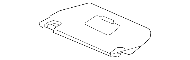 DT1Z-6104104-GA Деталь SUNVISOR, RIGHT